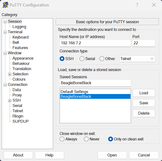 beaglebone black(비글본 블랙) USB over Internet 연결하기