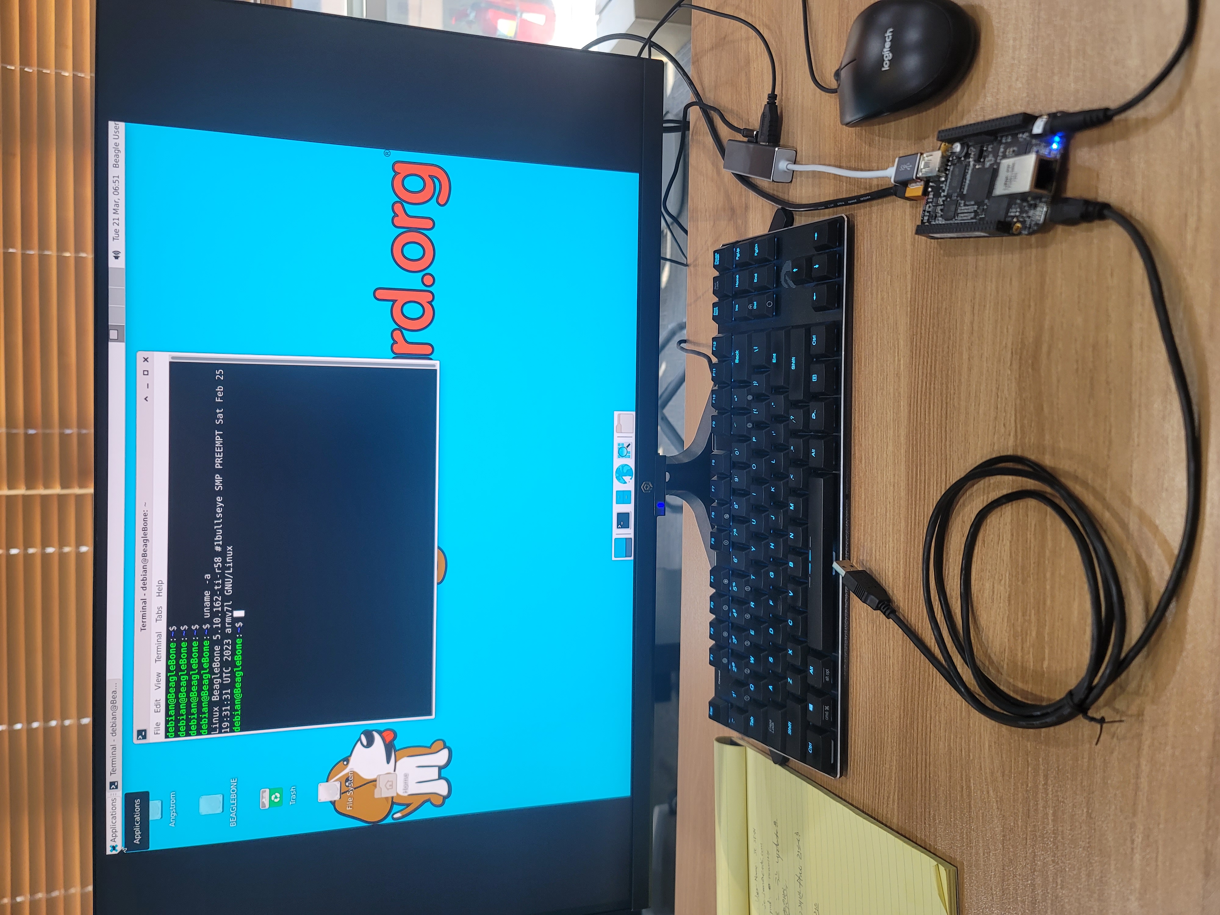 beaglebone black(비글본 블랙) USB over Internet 연결하기